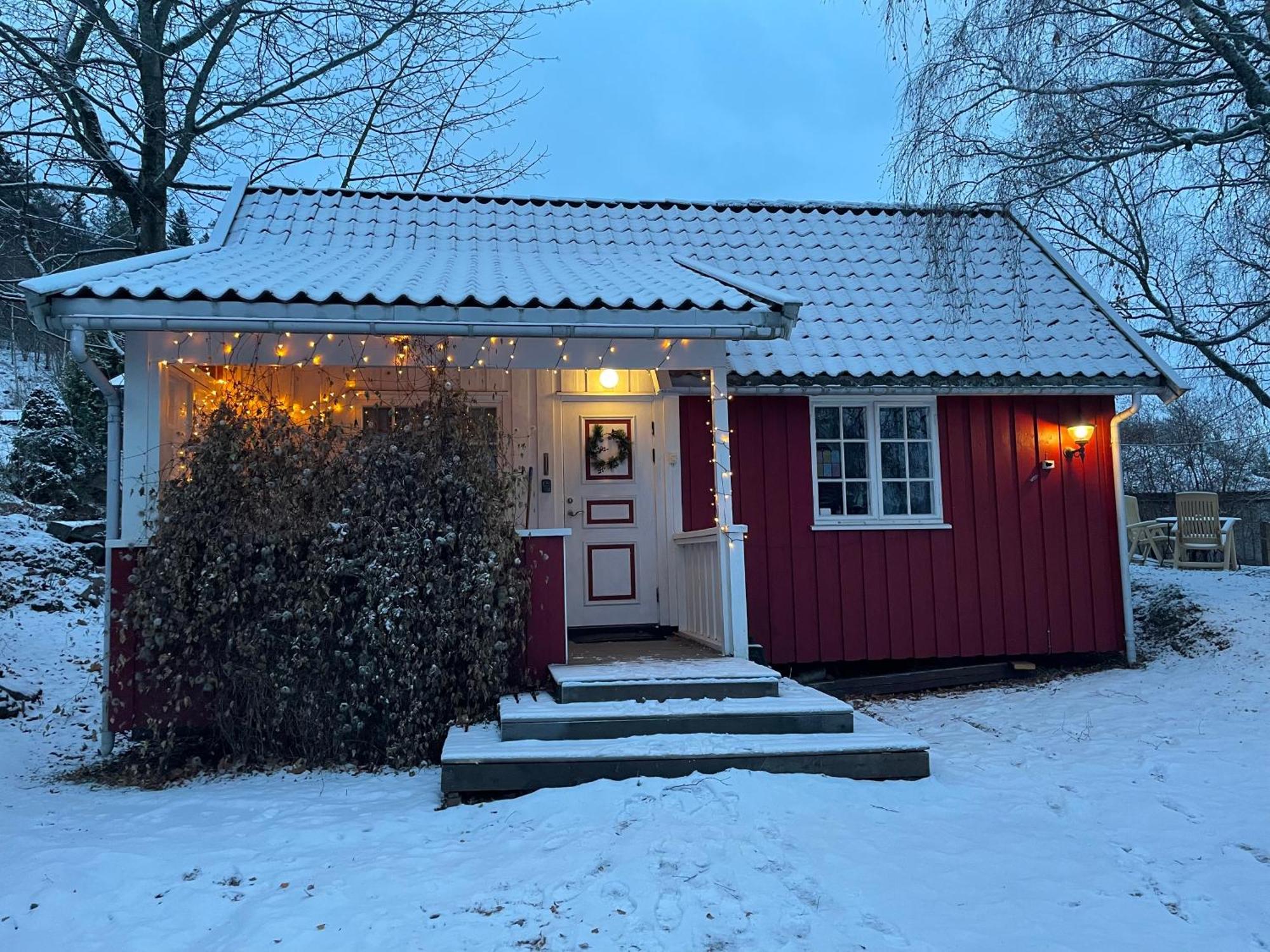 Koselig Anneks I Heggedal! Villa Asker Luaran gambar